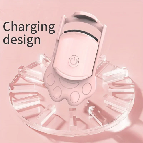Electric Heated Eyelash Curler For Lasting Styling Portable Lash Lift